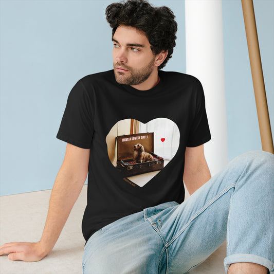 Organic Cotton T-shirt (Unisex) - Sausage Dog