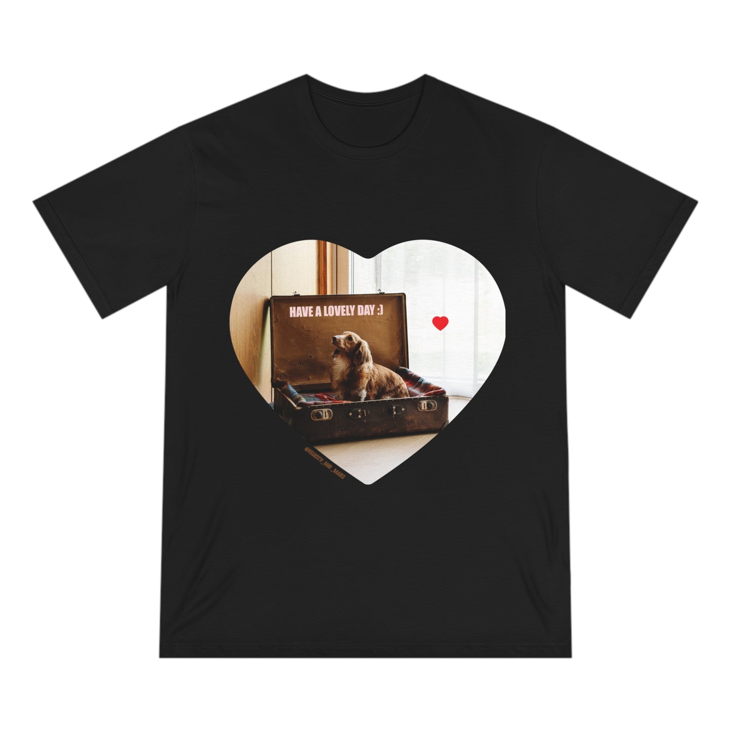 Organic Cotton T-shirt (Unisex) - Sausage Dog