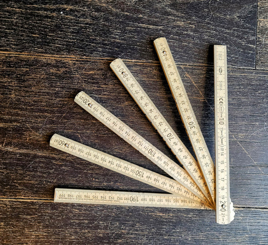 "Zollstock" Ruler - Measuring German-Style
