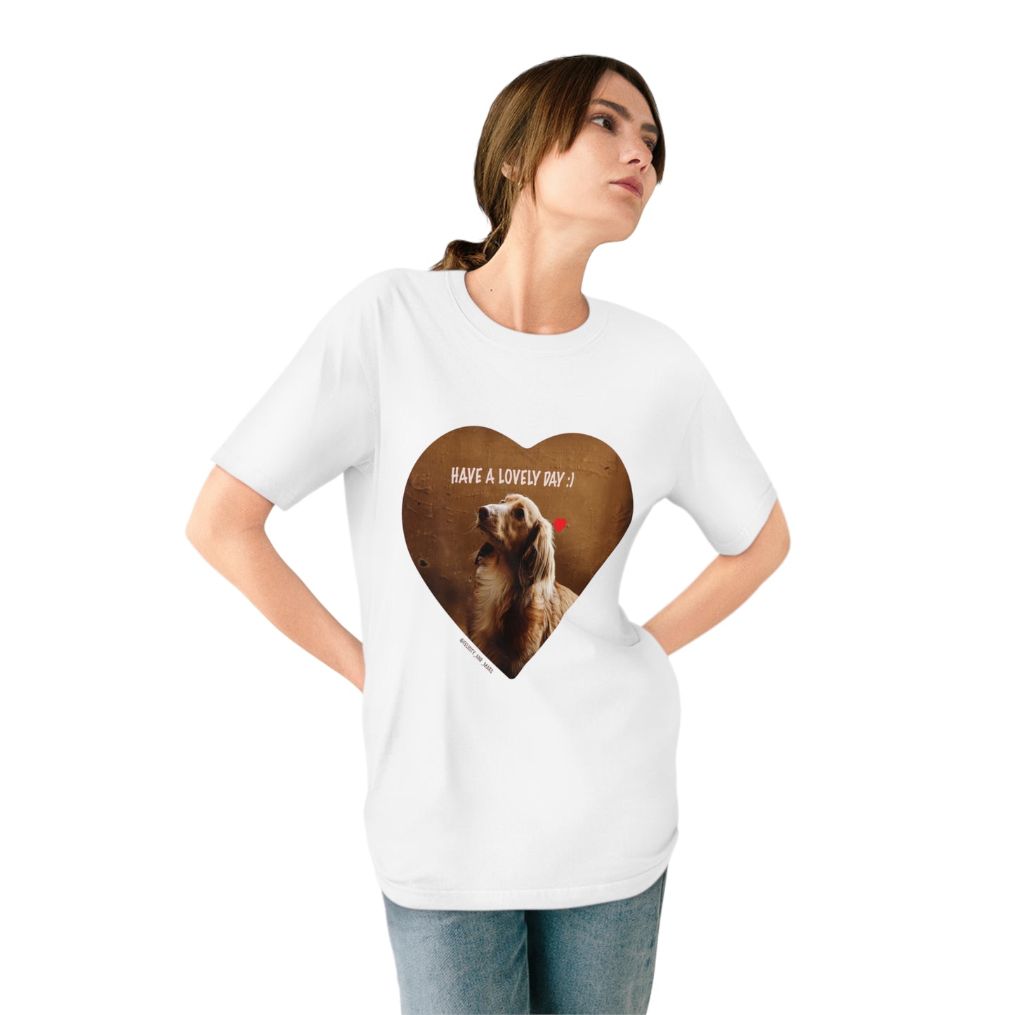 Organic Cotton T-shirt - Happy Day