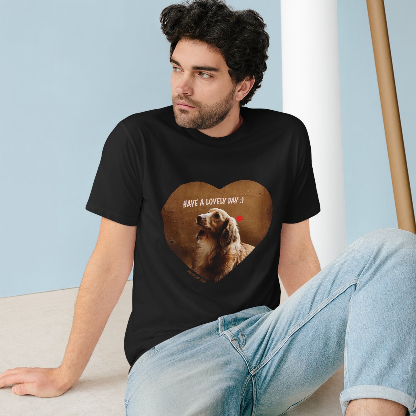 Organic Cotton T-shirt - Happy Day