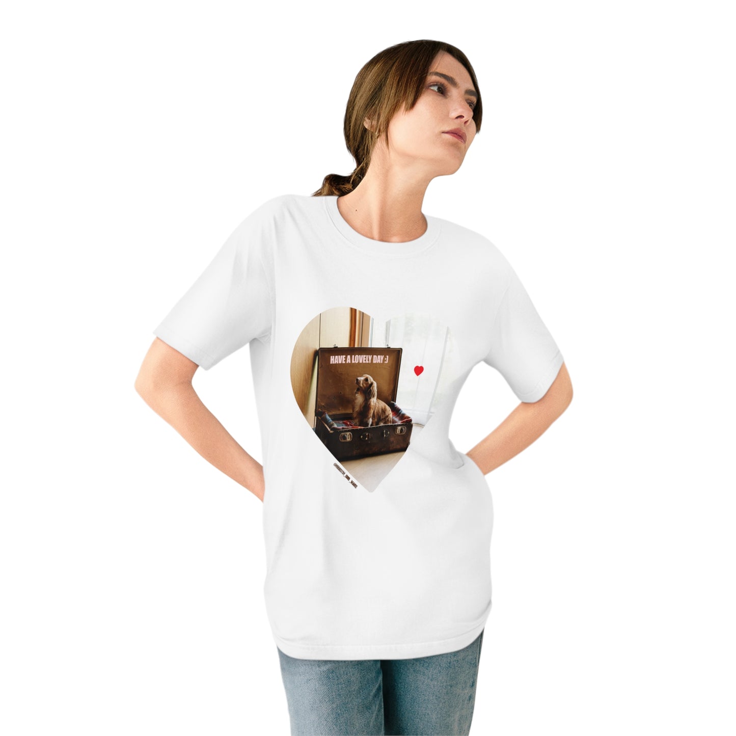 Organic Cotton T-shirt (Unisex) - Sausage Dog