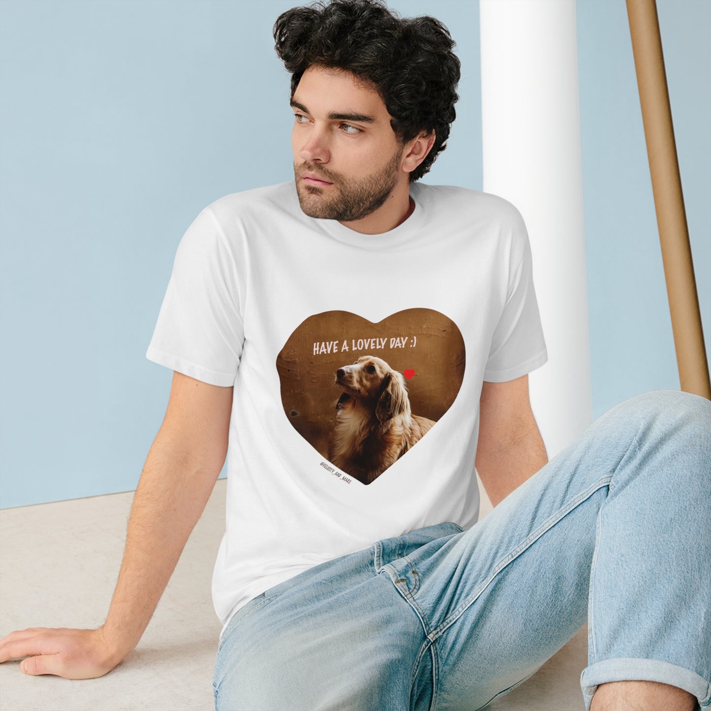 Organic Cotton T-shirt - Happy Day